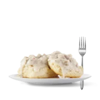 Sausage Gravy & Biscuit