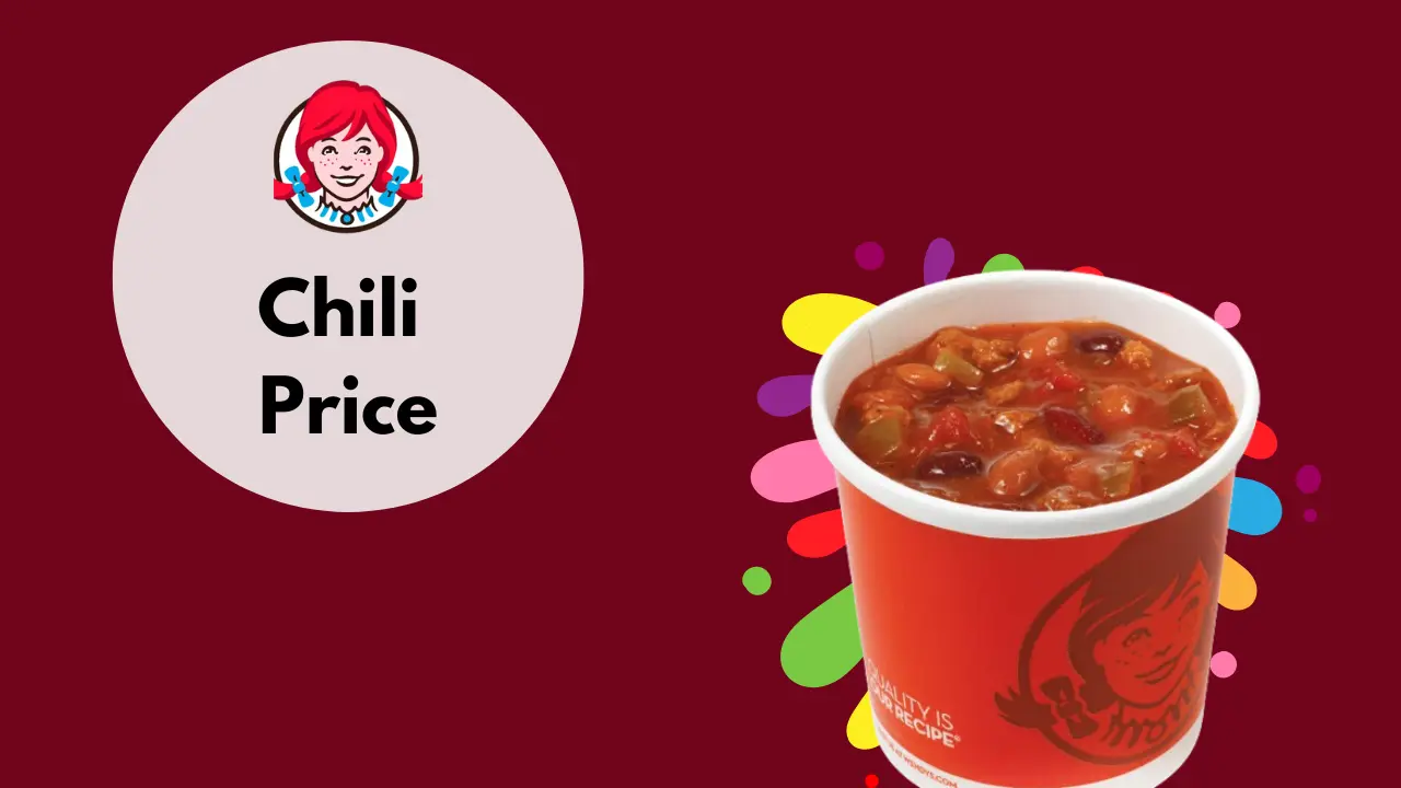 Wendys Chili Price